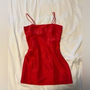 Realisation Par Super Real Claudia Schiffer Red Dress Size Medium